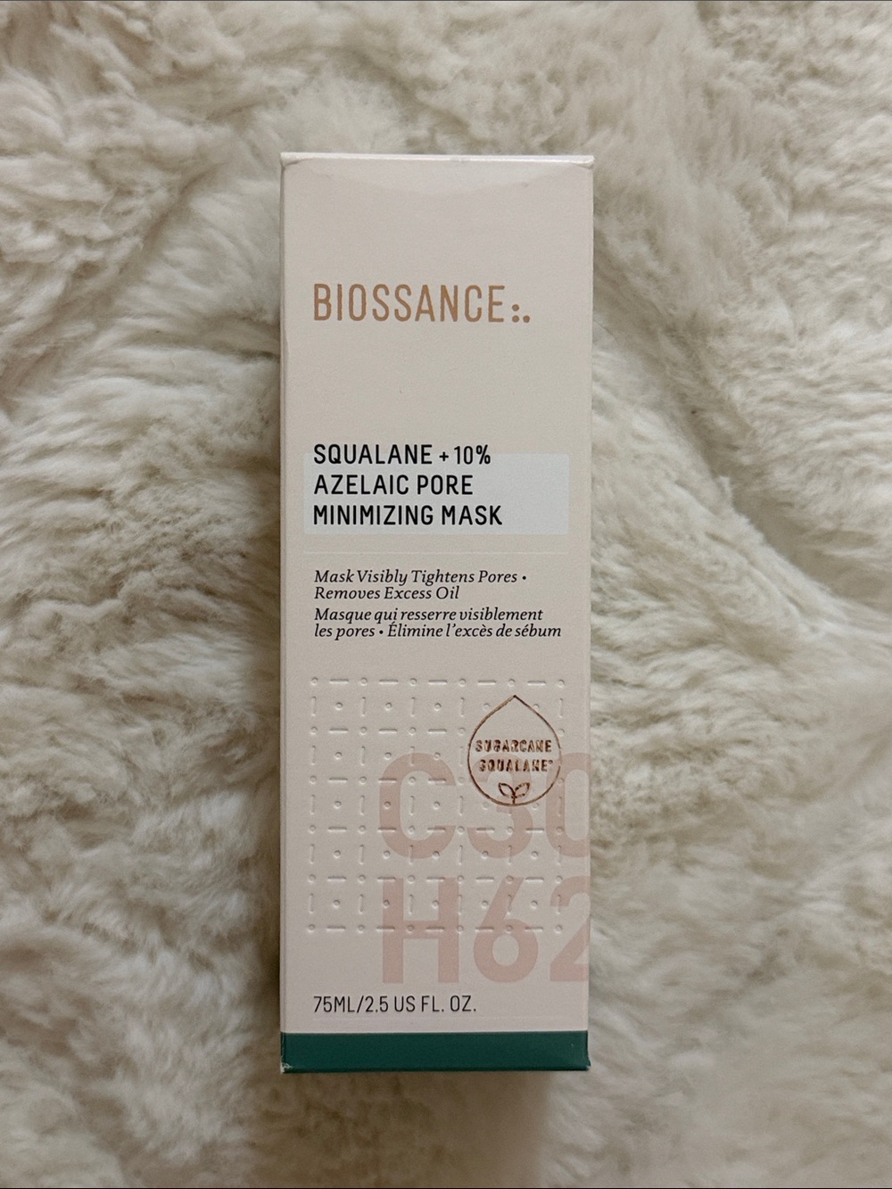 New Biossance Azelaic Pore Minimizing Mask